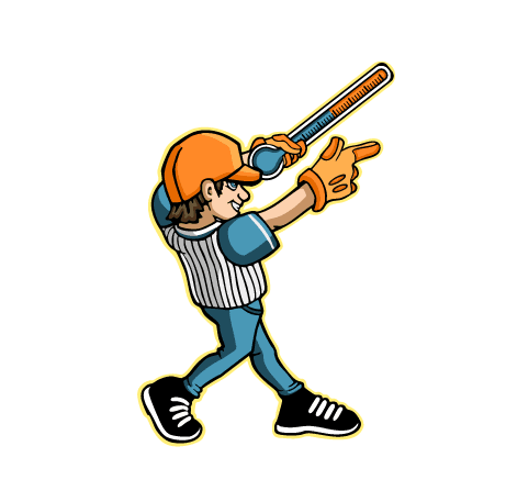 Home Run Mascot