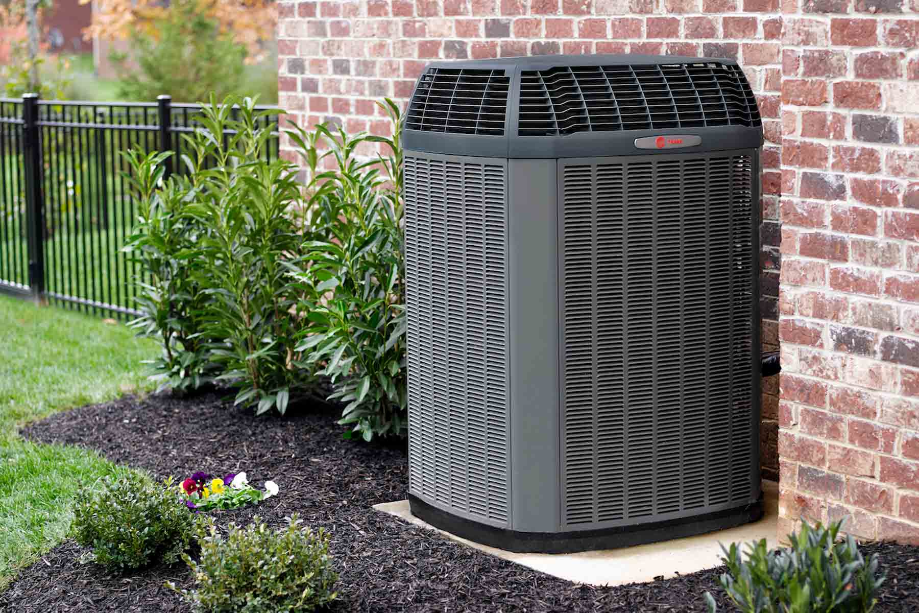 Brand new Trane AC unit installed